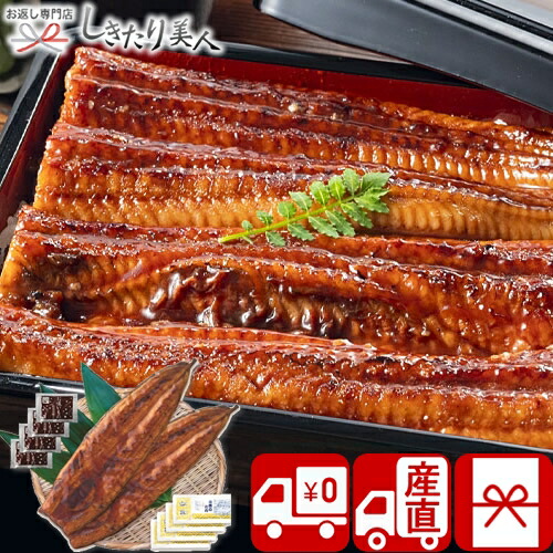 三河一色産 うなぎの蒲焼・柿安・お吸物セット 5,400円 | 贈答品