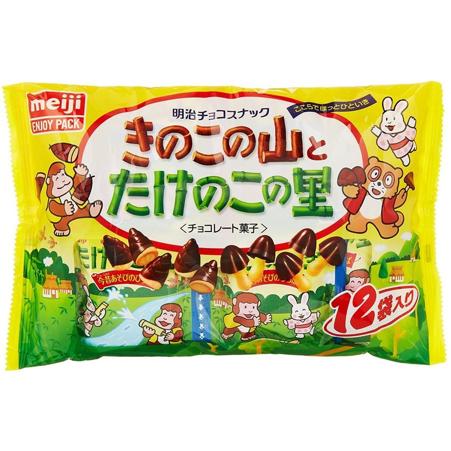 明治 きのこたけのこ袋 12袋×18袋 【62%OFF!】