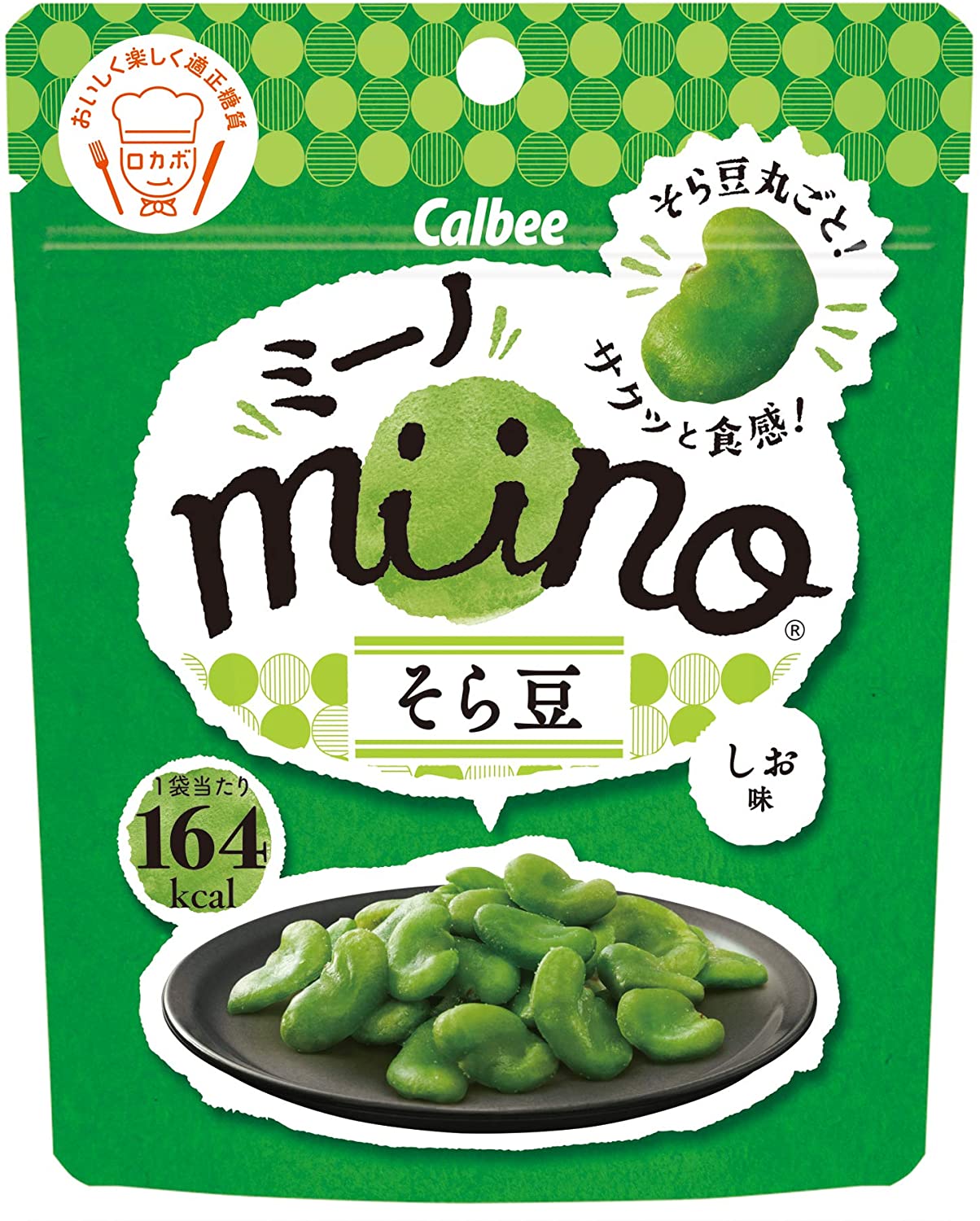 楽天市場】カルビー miino そら豆しお味 28g ×12袋 : おかげさまマーケット