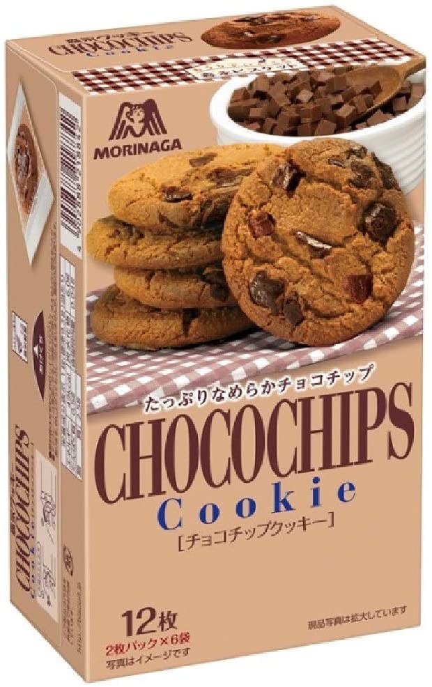 楽天市場】森永 チョコチップクッキー 12枚×5入 (チョコレート