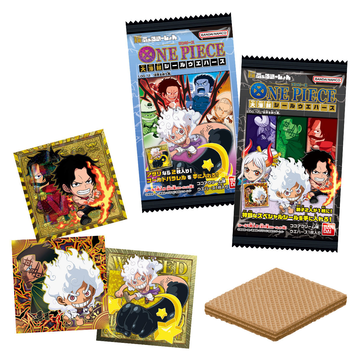 【美品】ワンピース 大海賊シールウエハース LOG3 LOG4フルコンプ ワンピース ウエハース Log 4 大海賊シール 第4弾 30枚