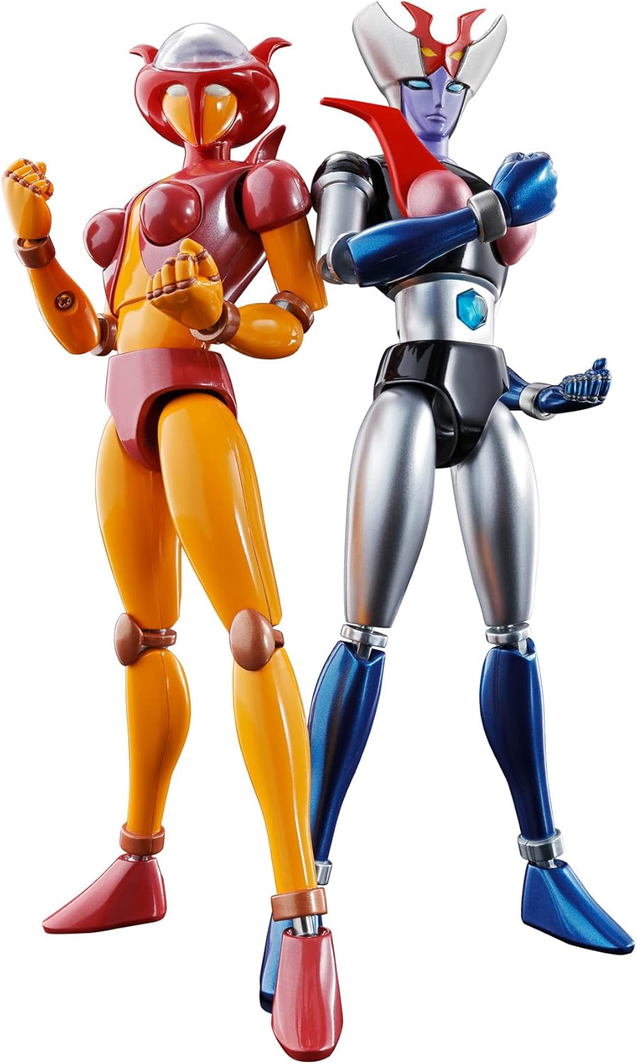 超合金魂 マジンガーZ GX-08R アフロダイA vs GX-09R ミネルバX 約160mm ダイキャスト&ABS&POM製 塗装済み可動フィギュア 送料無料画像