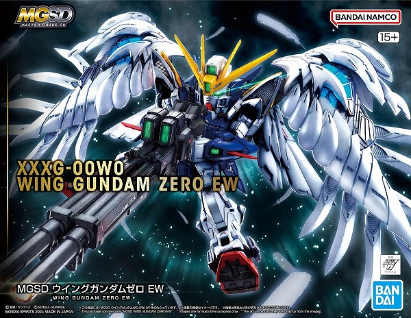 BANDAI SPIRITS(バンダイ スピリッツ) MGSD 新機動戦記ガンダムW Endless Waltz ウイングガンダムゼロ EW 色分け済みプラモデル画像