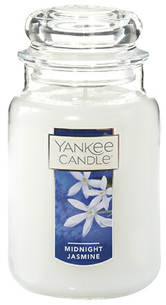 YANKEE CANDLE ヤンキーキャンドルYCジャーL69ミッドナイトジャスミンYK006-05-69ネロリ シトラスフルーツ マンダリンの花 イエローグレープフルーツ ムスク パウダリーノート フレグランス インテリア プレゼント