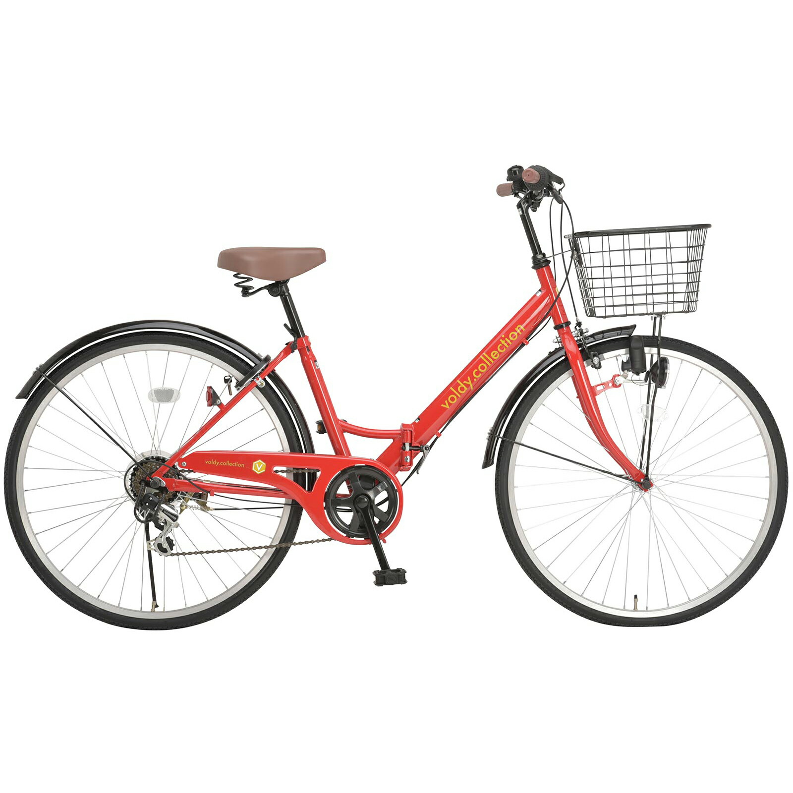 VOLDY COLLECTION 自転車 26インチタイヤ。 46669 Voldy VFC-001 26インチ 折りたたみ自転車 Voldy 変速段数