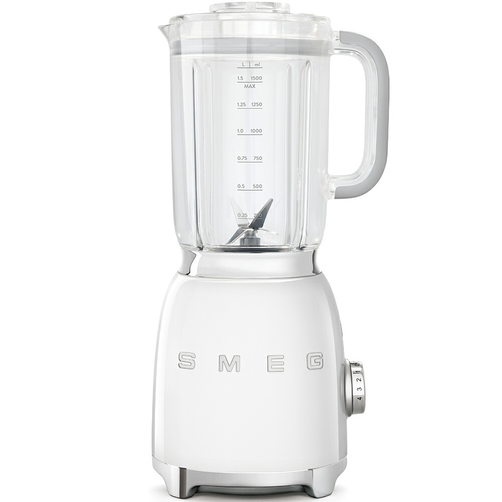 楽天市場】【日本正規品】smeg Blender BLF03 White ホワイト /SMEG