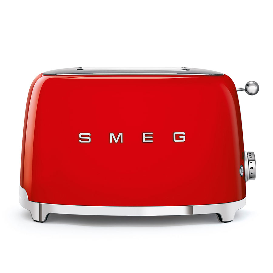 【日本置き目品】SMEG/スメッグポップアップトースター【赤いこと】TSF01-RD-JPレトロ ひな型 今めかしい家電 ご機嫌ブランド名 4～8 枚切り イタリア共和国ブランド名 差し上げ物 ステンレス鋼製 食麺麭まじり物お盆 ベーグル 食麺麭 乾杯 凍る食麺麭