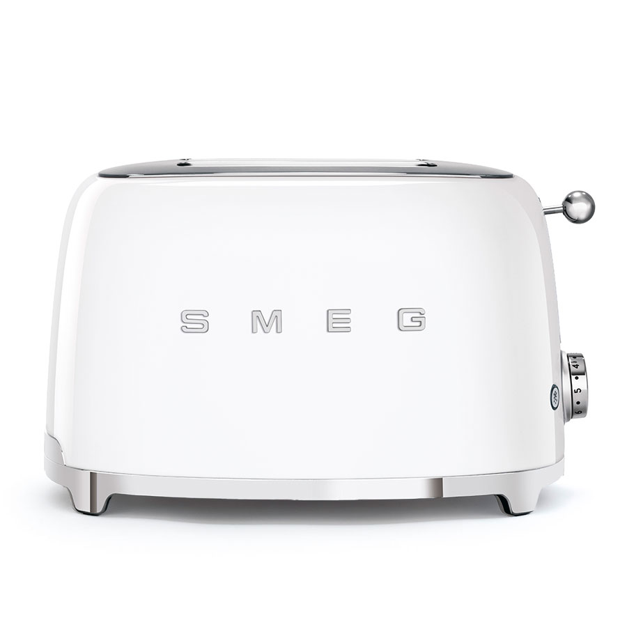 【日本置き目品】SMEG/スメッグポップアップトースター【白いこと】TSF01-WH-JPレトロ ひな型 今めかしい家電 ご機嫌ブランド名 4～8 枚切り イタリア共和国ブランド名 差し上げ物 ステンレス鋼製 食麺麭まじり物お盆 ベーグル 食麺麭 乾杯 凍る食麺麭