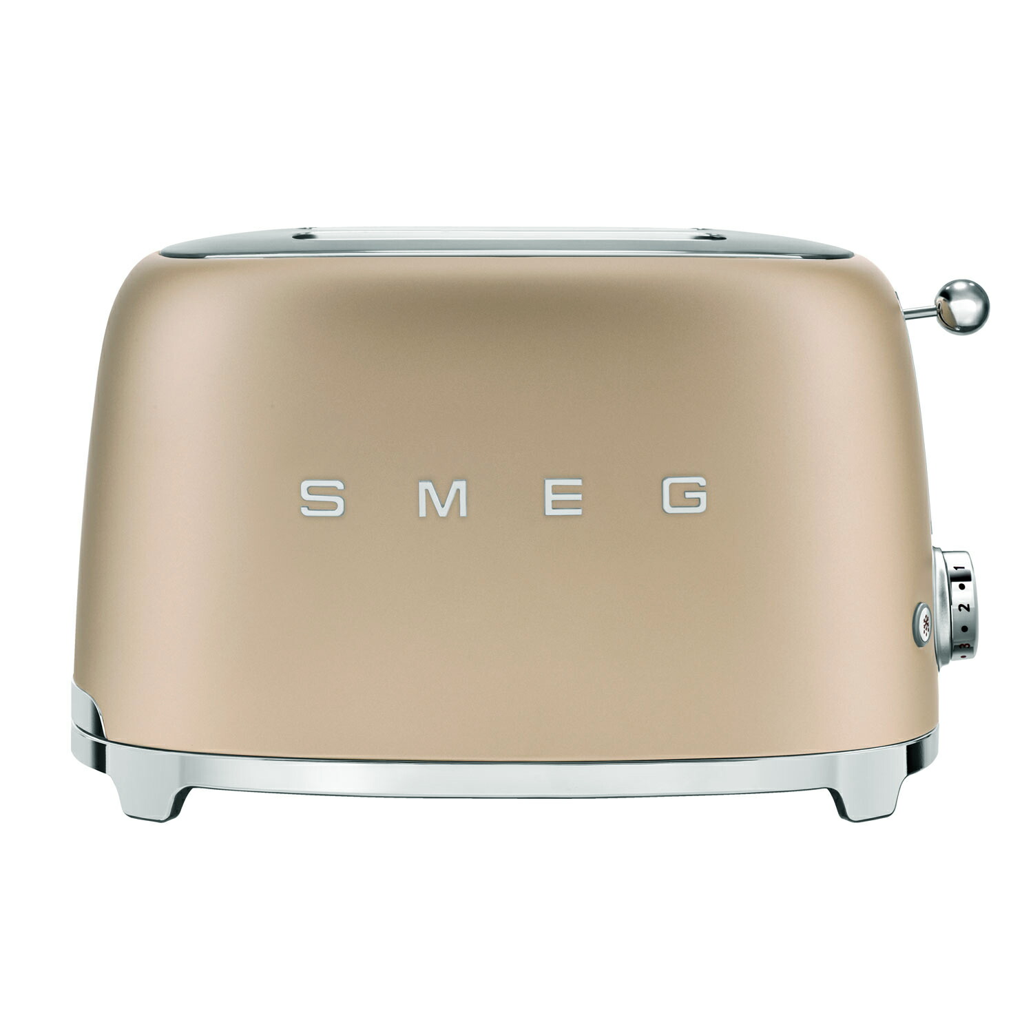【日本置き目品】SMEG/スメッグ ポップアップトースター【マットシャンパンゴールド】TSF01CHMJPレトロ ひな型 今めかしい家電 ご機嫌ブランド名 4～8 枚切り イタリア共和国ブランド名 差し上げ物 ステンレス鋼製 ベーグル 食麺麭 乾杯 凍る食麺麭