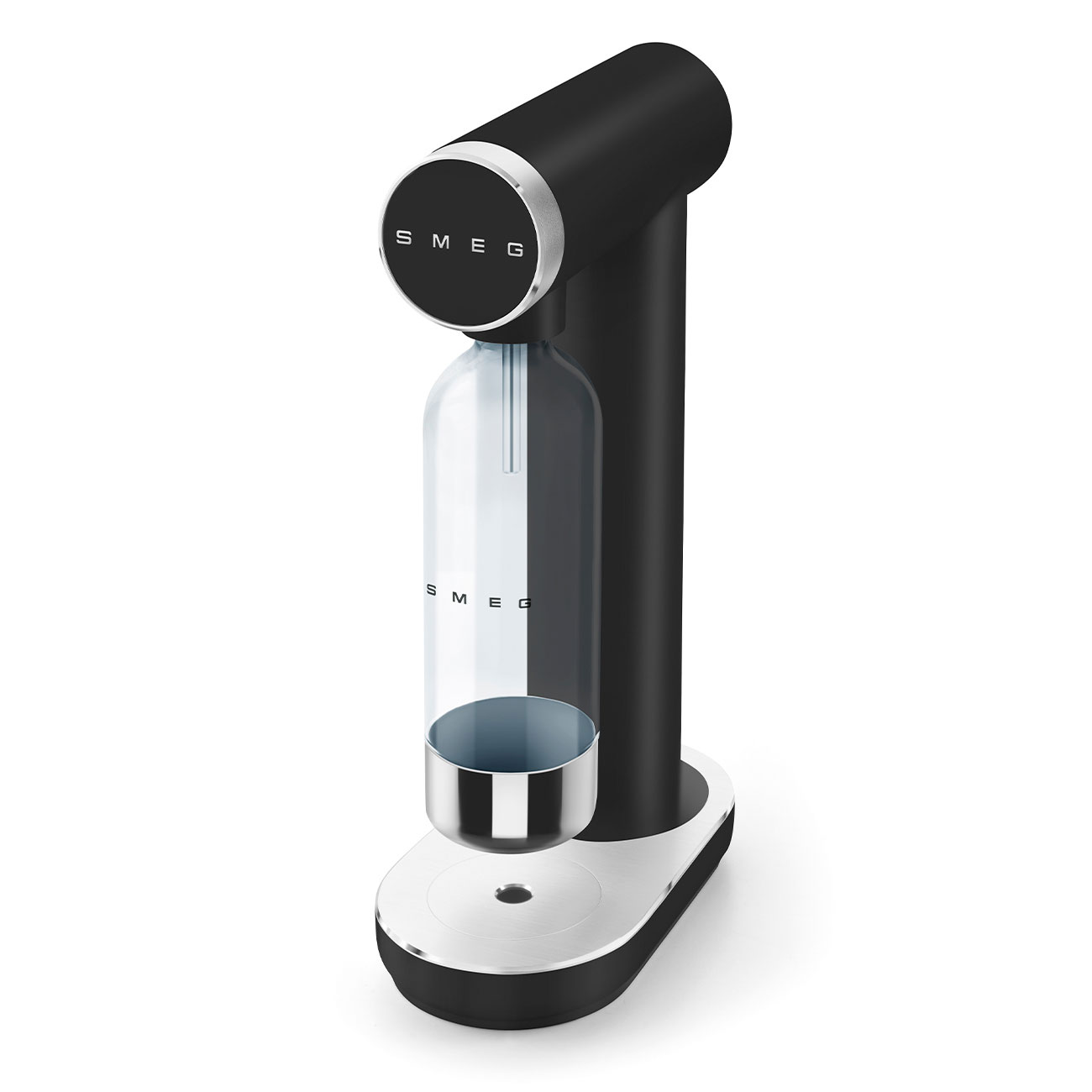 【日本正規品】SMEG ソーダメーカー１L【マットブラック】 SKC01BLM イタリア家電ブランド【スメッグ】 レトロ デザイン おしゃれ家電 ハイブランド 炭酸水メーカー ソーダメイカー sodamaker スメグ