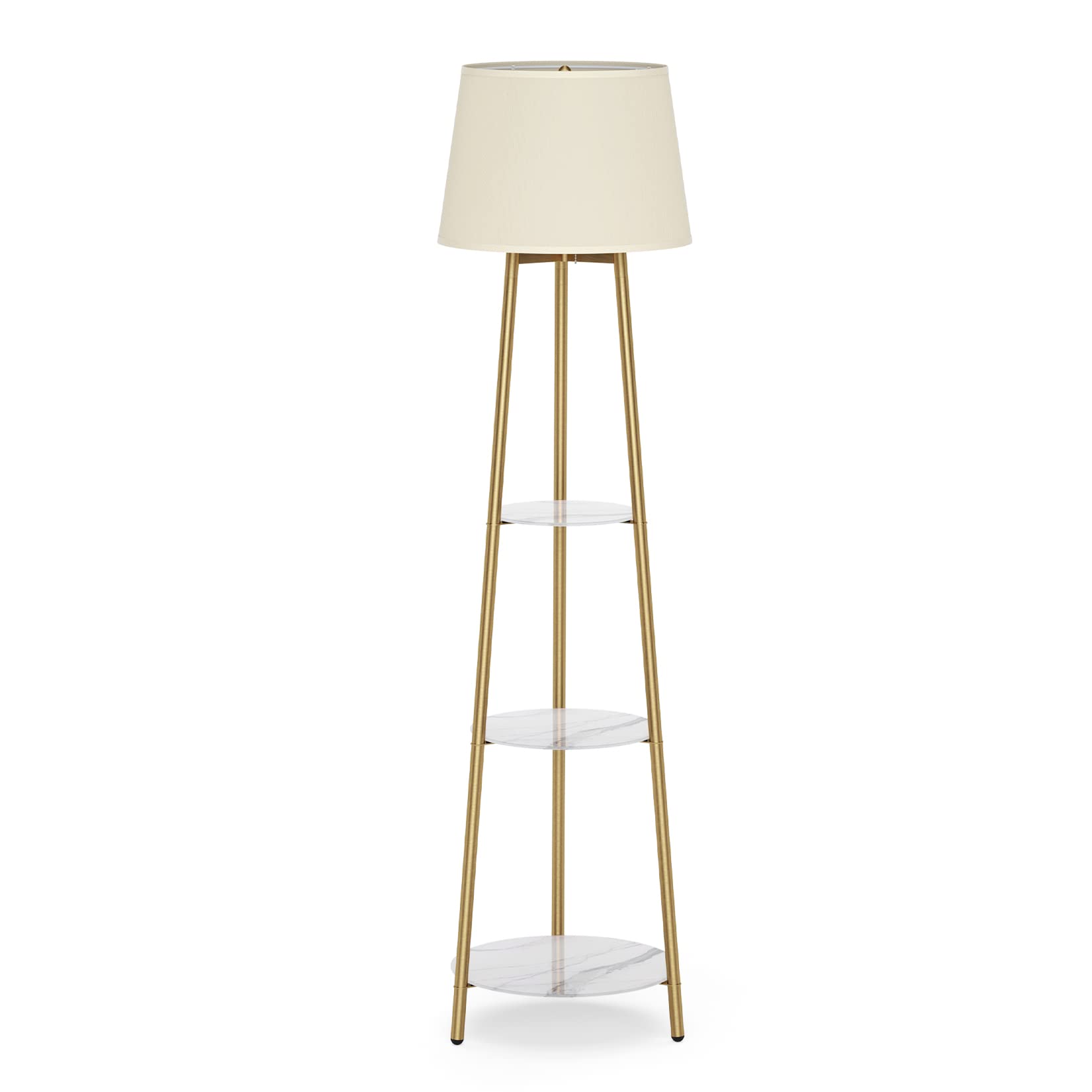 楽天市場】Wisfor フロアライト シェードタイプ 床置き型 棚付き led