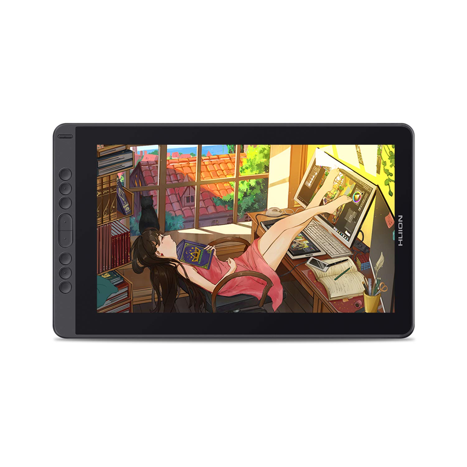 接続のみ　未使用品　KAMVAS16 液タブ Amazon | HUION 液タブ 液晶ペンタブレット Kamvas Pro 16（2.5K