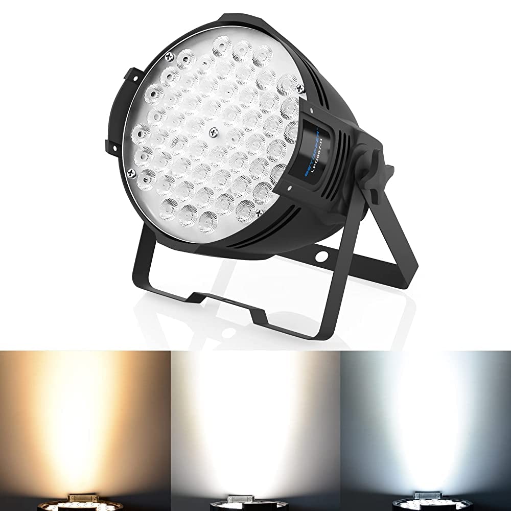 BETOPPER 舞台照明 54*2W COB スポットライト ステージライト ステージ照明 ストロボ効果照明 DMX512 2/4CH パーティライト DJ light クラブライト 高輝度 照明/舞台/演出/結婚式/パーティー/カラオケ/クラブ/バー用