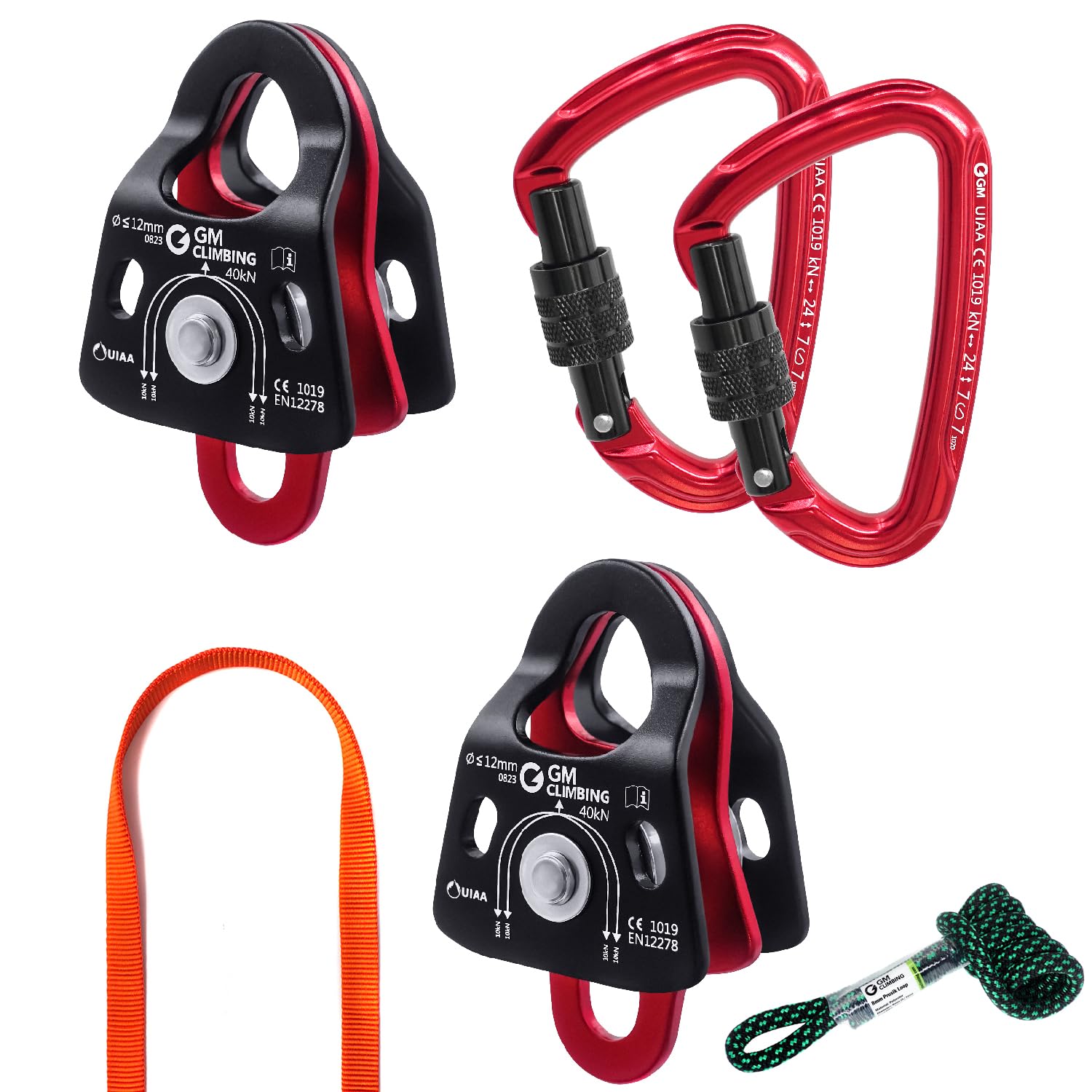 楽天市場】GM CLIMBING CE UIAA 認証 ヒッチ スラックテンディング