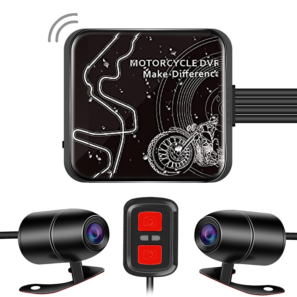 ♬半額SALE♬バイクドライブレコーダー♬ 前後カメラ 200万画素1080P Amazon.co.jp: MAXWIN ドライブレコーダー バイク 自転車 2