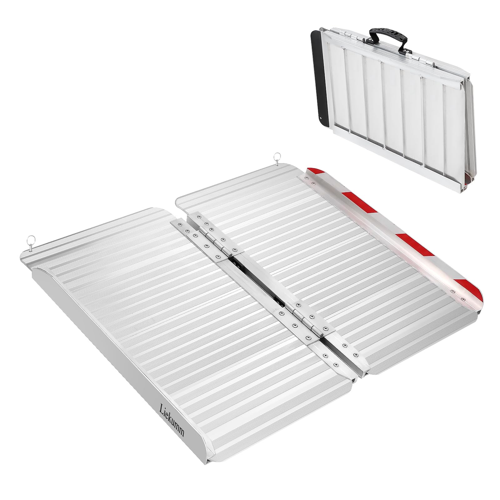 楽天市場】アルミスロープ 122CM, gardhom 段差解消スロープ