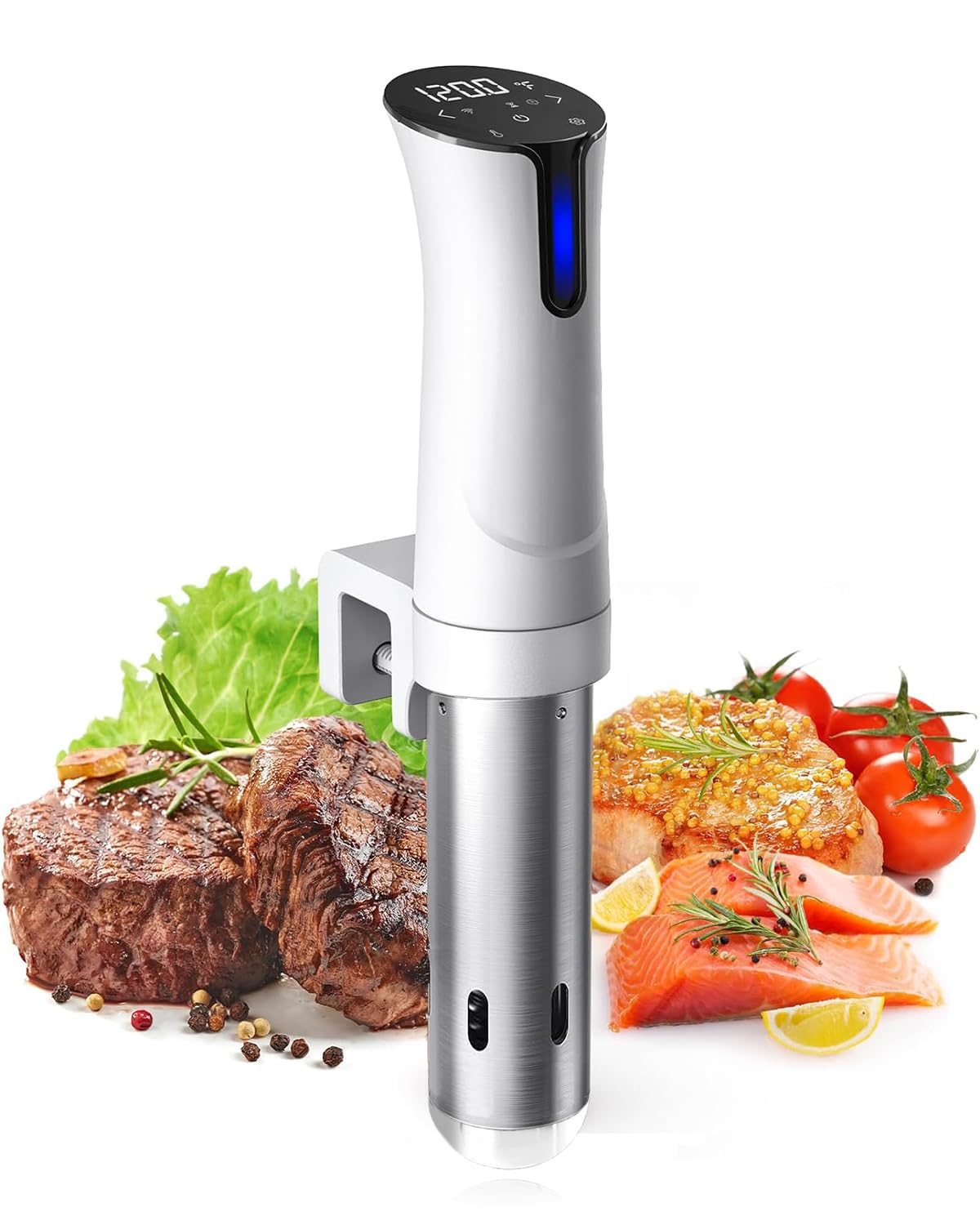 ハイスマイル Hismile 低温調理器　HS-SVPRO1 1100W 軽量 Amazon.co.jp: Hismile 低温調理器 コンパクト軽量IPX7防水