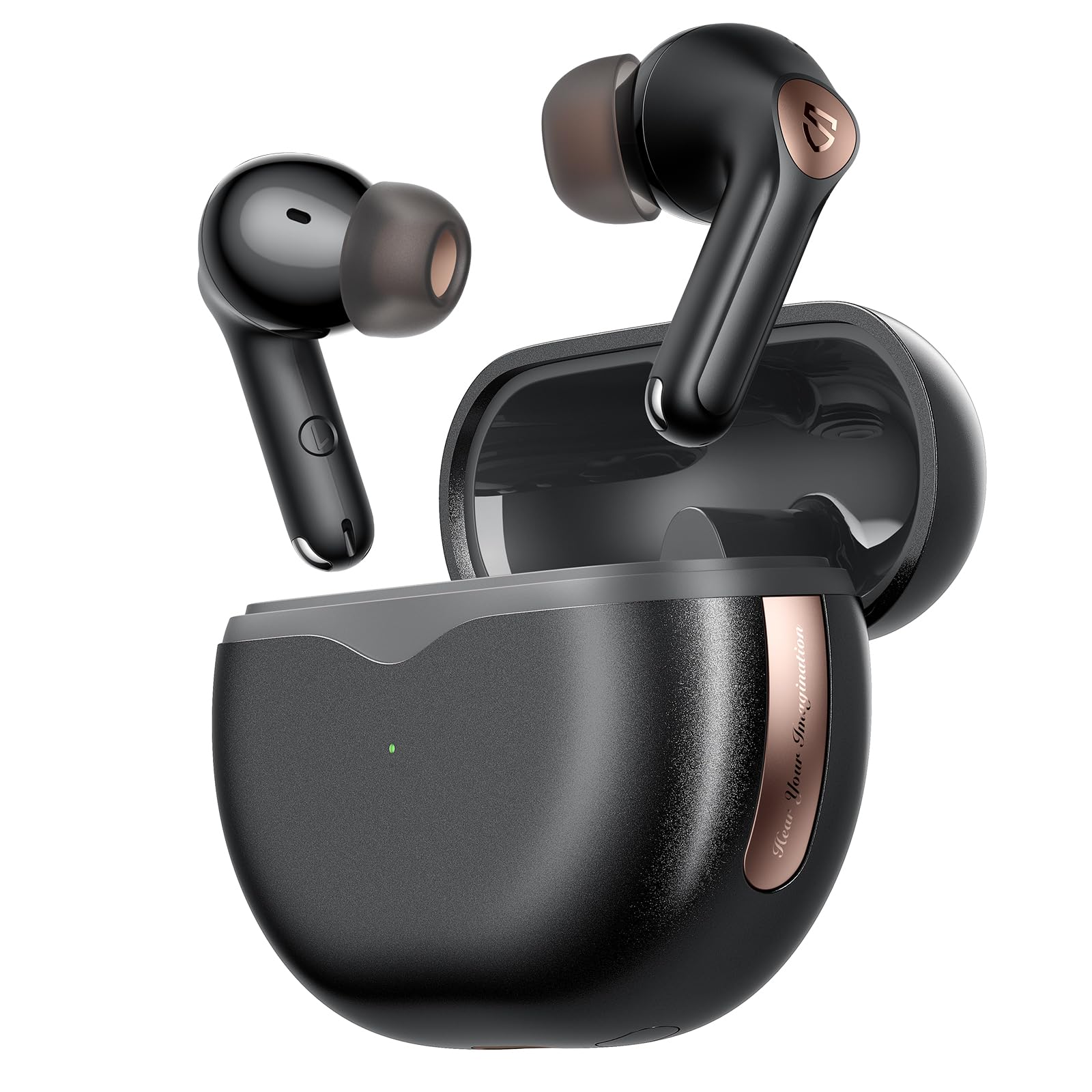 【VGP 2024コスパ大賞＆金賞】 SOUNDPEATS Air4 Pro ワイヤレスイヤホン 45dB ノイズキャンセリング ロスレス音質 Bluetooth 5.3 Snapdragon Sound/aptX Adaptive Lossless マル