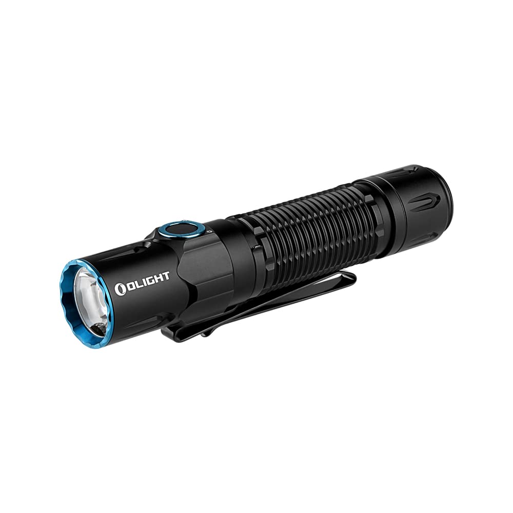 OLIGHT(オーライト) WARRIOR 3S 懐中電灯 2300ルーメン タクティカルライト ledフラッシュライト 強力 最強 ワークライト アウトドア PSE認証 IPX8防水 充電式 ハンディライト 高輝度 耐衝撃（ブラック）