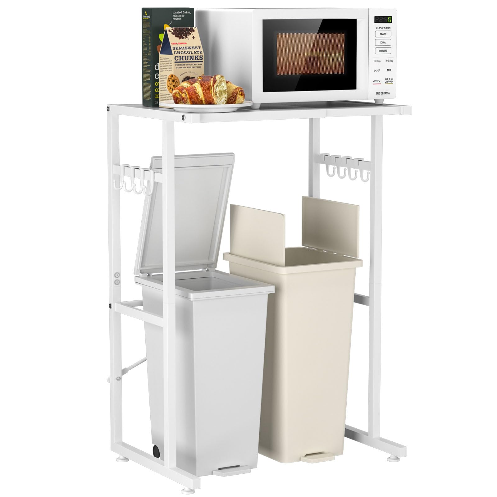 ✨早い者勝ち✨冷蔵庫ラック 3段 レンジラック 幅60×奥行40×高さ180cm ✨早い者勝ち✨冷蔵庫ラック 3段 レンジラック 幅60×奥行40