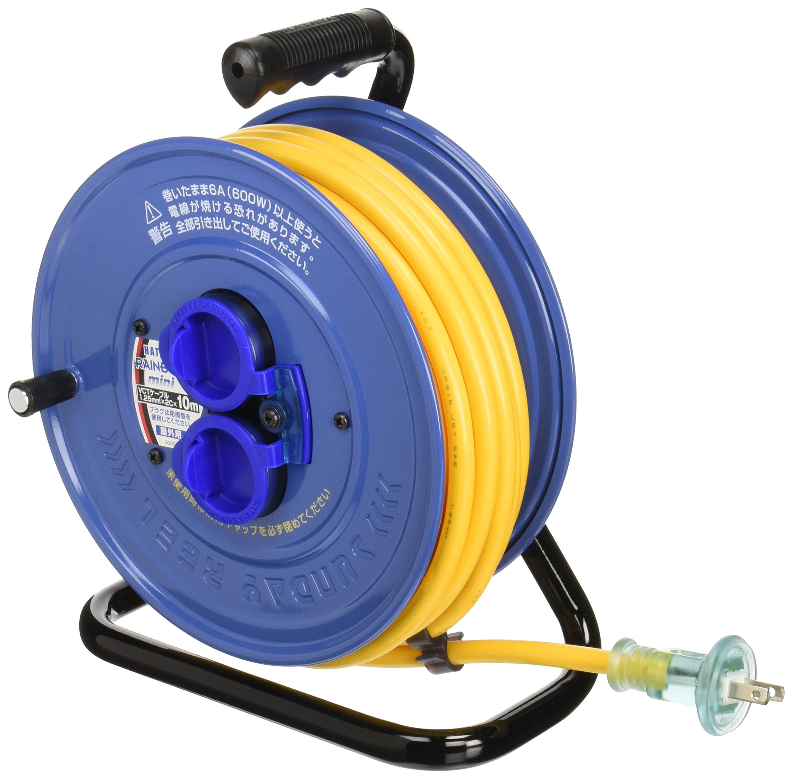 HATAYA コードリール 【屋外用】 100Ｖ 楽天市場】【 限定】ハタヤ (HATAYA) コードリール 10m 防雨型