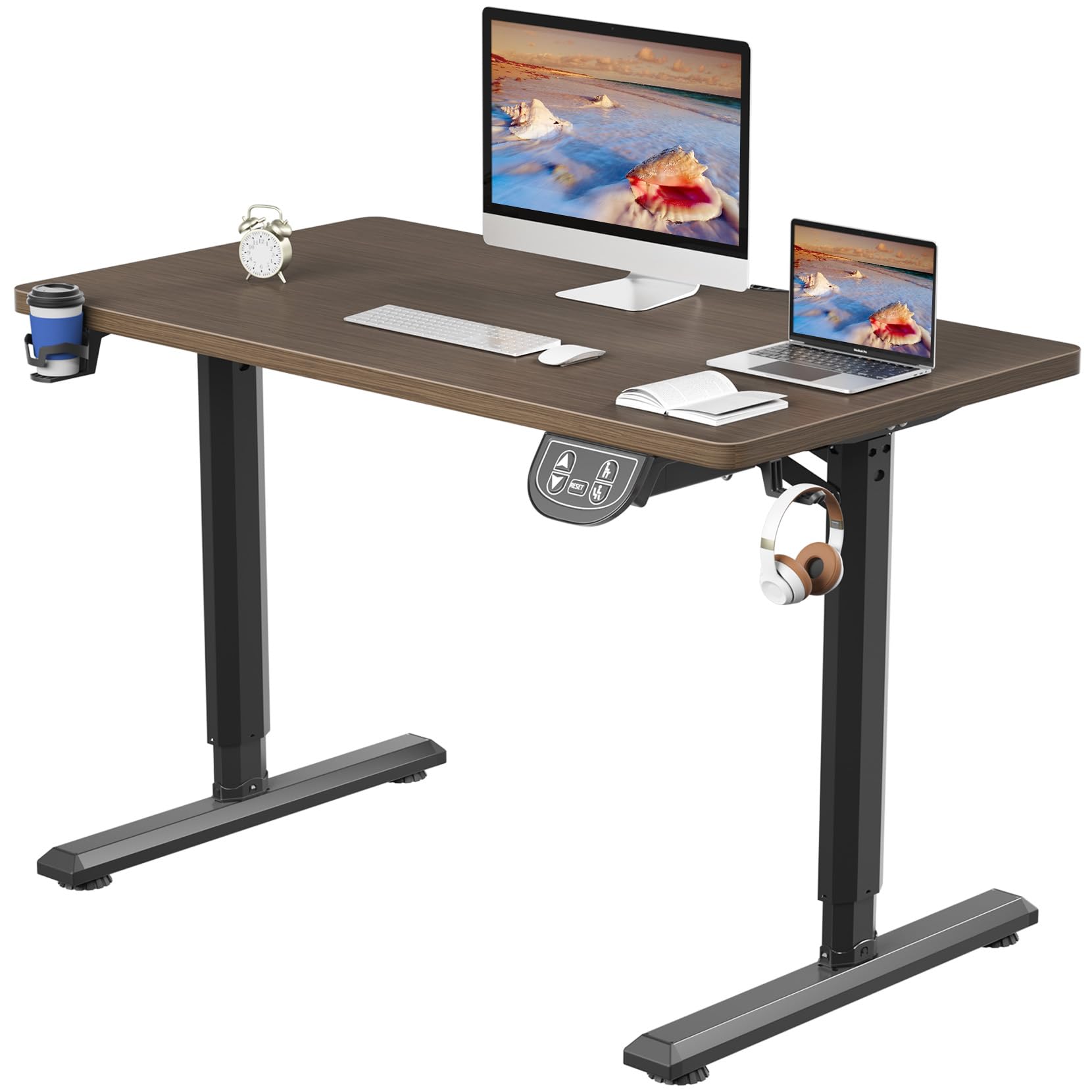 楽天市場】Dripex 電動昇降デスク 幅140cm 組立簡単 オフィスデスク