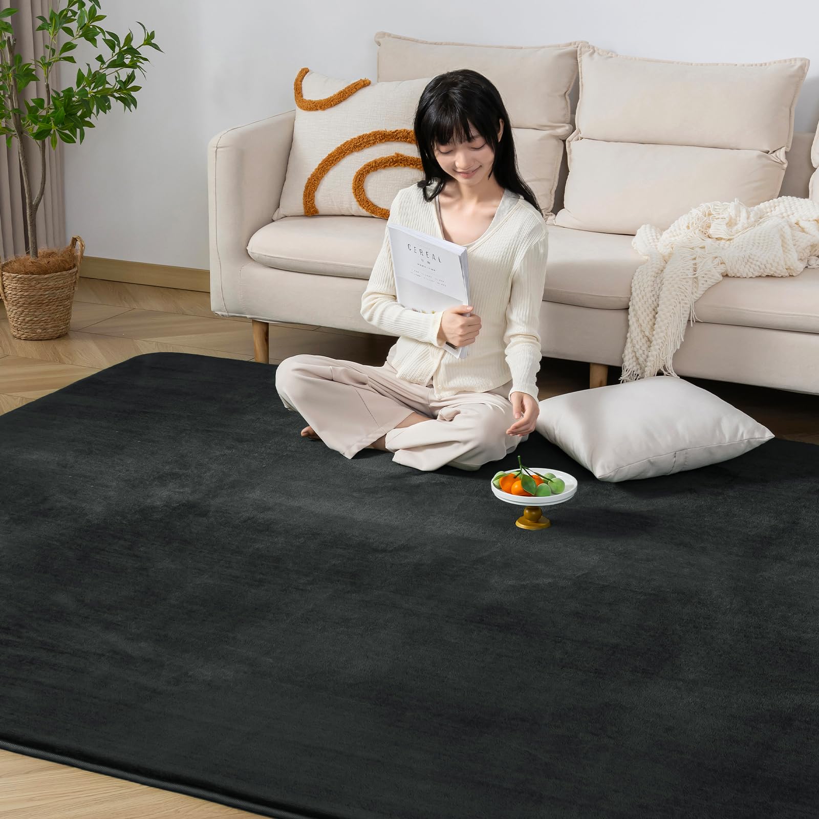 Keusnix カーペット ラグ 低反発 極厚25mm ラグマット 滑り止め付 楽天市場】Keusnix カーペット ラグ 低反発 極厚 約2畳 厚手 25mm 滑り