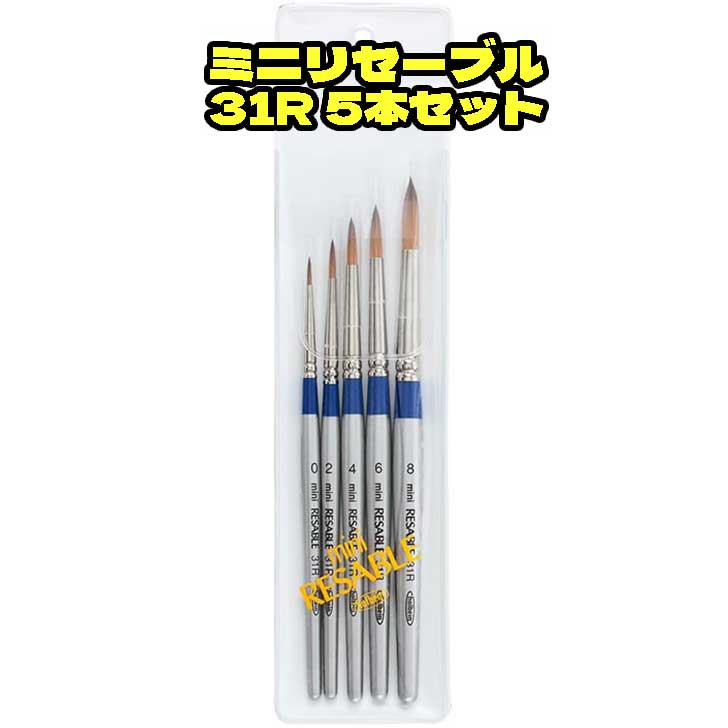 楽天市場】ホルベイン 画筆セット 水彩・アクリル用筆 6本組 NA-1 H257