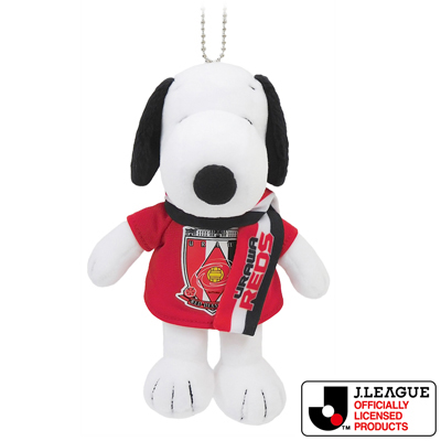 楽天市場 スヌーピー マスコット 浦和レッズ スヌーピー グッズ ぬいぐるみ キーホルダー おかいものsnoopy 楽天市場店