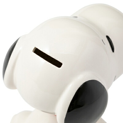楽天市場 スヌーピー 貯金箱 大 お座りバンク おかいものsnoopy 楽天市場店