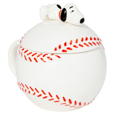 楽天市場 スヌーピー スポーツボールマグカップ 野球 おかいものsnoopy 楽天市場店