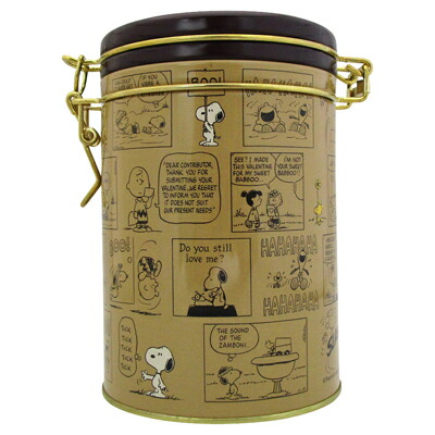 楽天市場 スヌーピー キャニスター缶スヌーピー グッズ 小物入れ お菓子 準チョコレート おかいものsnoopy 楽天市場店
