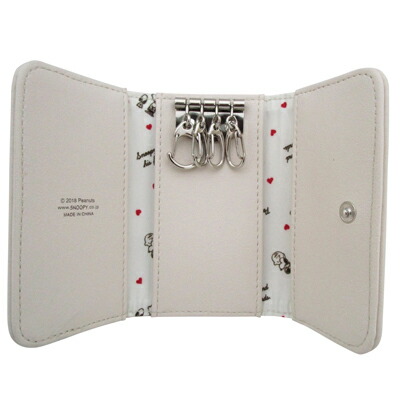 楽天市場 スヌーピー キーケース ハート スヌーピー グッズ 鍵入れ かわいい おしゃれ Heartseries おかいものsnoopy 楽天市場店