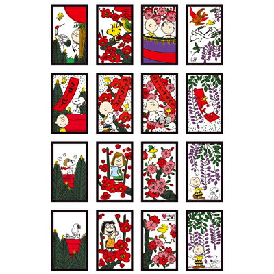 楽天市場 スヌーピー 花札花札 花かるた カードゲーム おかいものsnoopy 楽天市場店