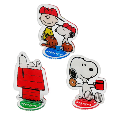 楽天市場 スヌーピー アクリルクリップ おかいものsnoopy 楽天市場店