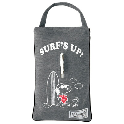 ティッシュボックス Surf S グッズ キャラクター プレゼント かわいい 車 ティッシュ グレー 向け ティッシュカバー Up グレー スヌーピー 大人 おしゃれ スヌーピー 車用