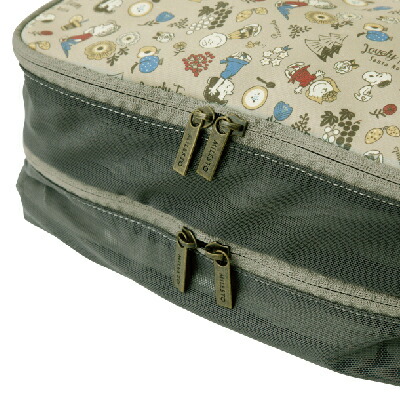 季節のおすすめ商品 Milesto ダブルファスナーオーガナイザー S Lovely Townスヌーピー トラベルオーガナイザー トラベルポーチ 旅行 収納 ポーチ ダブルファスナー Snoopy スヌーピーグッズ おしゃれ かわいい キャラクター グッズ 大人 向け プレゼント Qdtek Vn