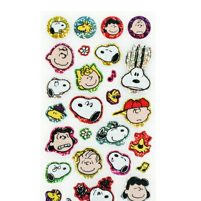 スヌーピー ステッカー Snoopy おしゃれ かわいい キャラクター ギフト グッズ シール シールシート スヌーピーグッズ スヌーピーシール スヌーピー文具 デコ ピーナッツ フェイス プレゼント ミニシール 可愛い 向け 大人 手帳 顔シール 再再販 フェイス