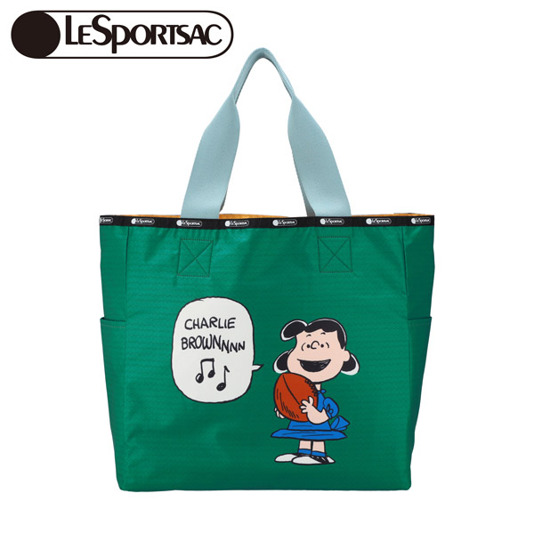 楽天市場】PEANUTS×LeSportsac SQUARE COSMETIC (チャーリー・ブラウン