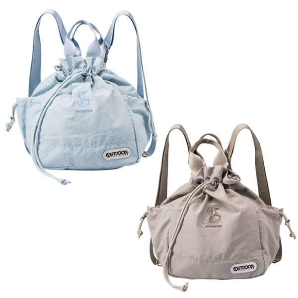 PEANUTS × OUTDOOR PRODUCTS 3way背嚢 (GYMNASTICS)  流行り物雑貨 背嚢 ポリエステル 約ヨコ26×タテ36×マチ16糎 SY2103BL-5 SY2103GY-3 SNOOPY おせっかいグッズ 差し上げ物 差し上げ物 今めかしい 可愛らしい 南京豆 文字記号 グッズ