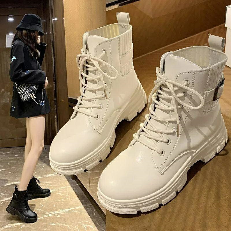 ひもたいぷショートブーツ ベージュ ショートブーツ レディース ヒール 白 ショートブーツレディース ショート ブーツ 紐 靴 おしゃれ カジュアル 紐結び 美脚 歩きやすい ブーツ 春 でも 履ける 通学 通勤 オシャレ ギフト