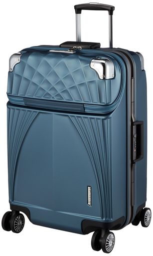 [トラベリスト] スーツケース ピエドラ 66 cm ブルーシルバー｜OkaLiving店 31,083円