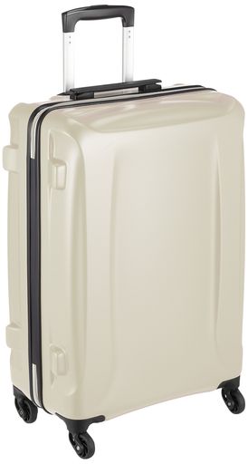 [レジェンドウォーカー] スーツケース 軽くて丈夫な PP(ポリプロピレン)ボディ 保証付 56L 58cm 3.3kg 5201-58 IV アイボリー｜OkaLiving店