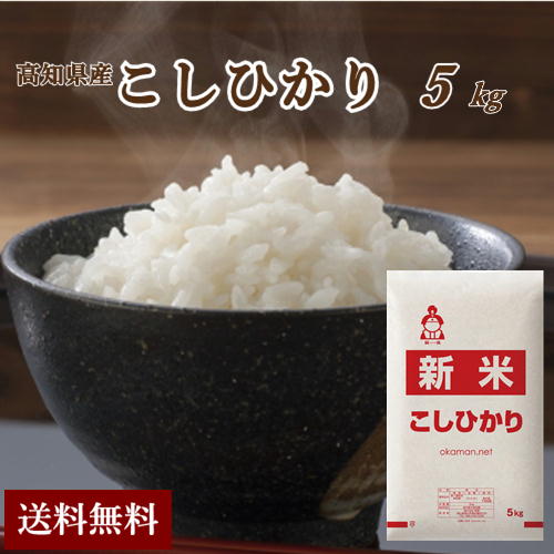 楽天市場】新米 令和5年産 20kg 高知県産 コシヒカリ (5kg×4袋) 米