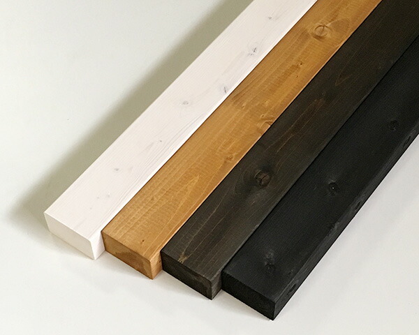 【楽天市場】塗装ツーバイ材 【約38×89×2440mm】[2×4] ( DIY 木材 2x4 角材 塗装済 カット可 ツーバイフォー 4色展開 )  : オカモク楽天市場店