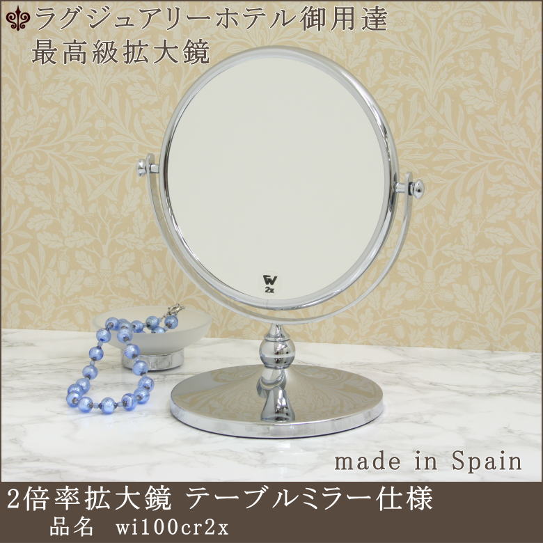 【2倍率拡大鏡 wi100cr2x 直径190mm】