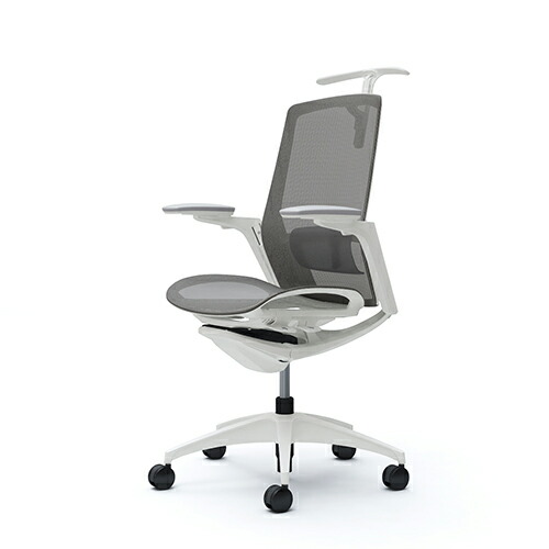 オカムラ フィノラ Finora オフィスチェア C786wz 可動肘 ハイバック 座メッシュ ホワイトパネル ホワイト脚 ホワイトボディ ハンガー付 ランバーサポート付 Securus Compliance Uk