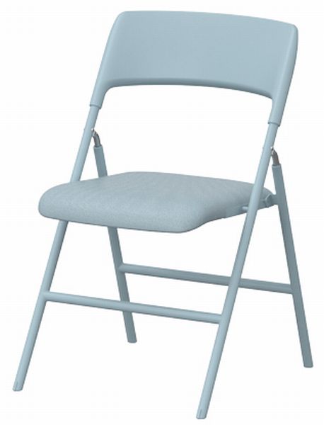 オカムラ Lives ライブス フォールディングチェア 座パッドタイプ セージ 8159CX 【完成品】 在宅 在宅勤務 テレワーク リモートワーク 折りたたみイス パイプイス