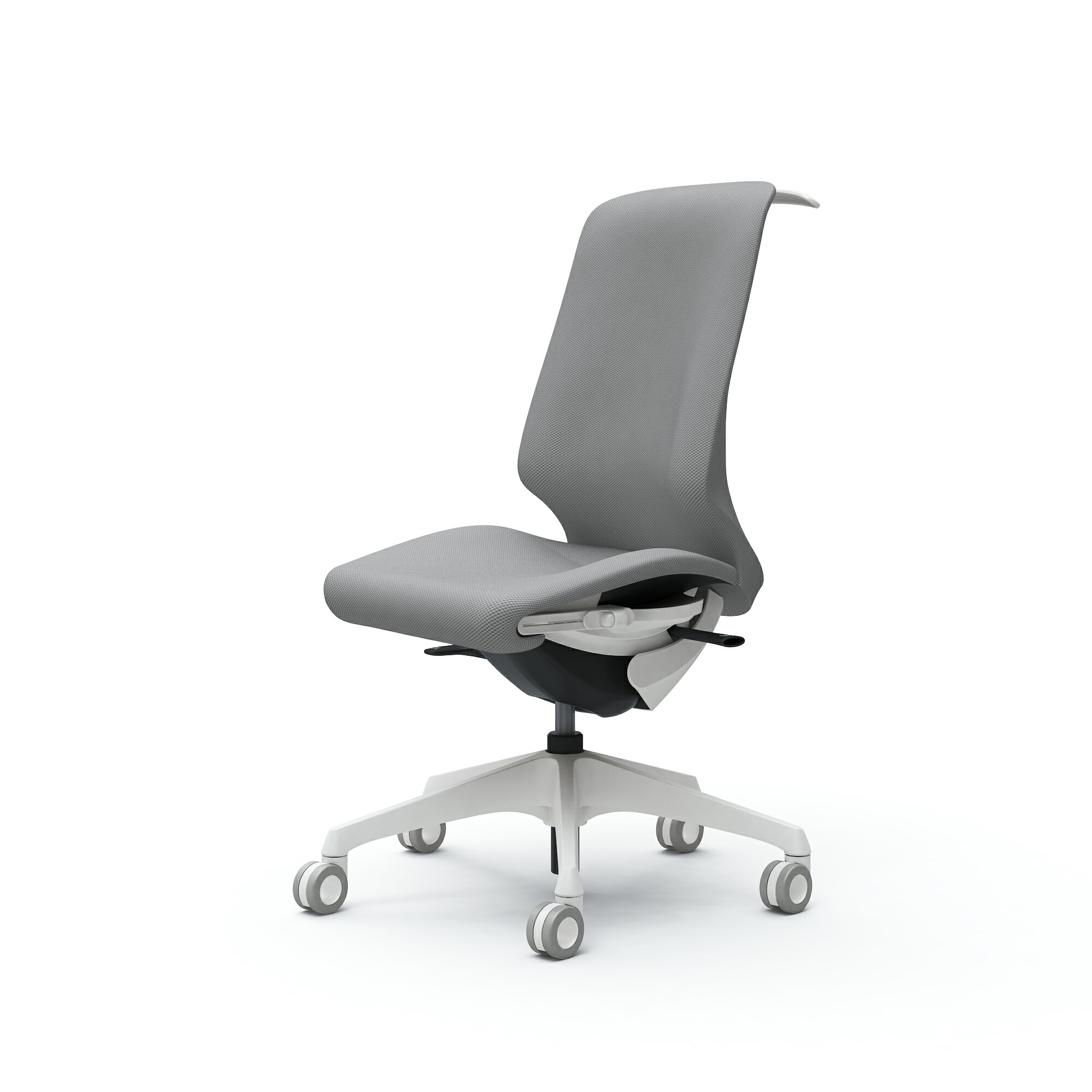 オカムラ Spher スフィア ハイバック 肘なし 座面奥行調節あり ボディカラー：ホワイト キャスター：ウレタン 張地：リネット ハンガー付 CT1BFC 84,942円