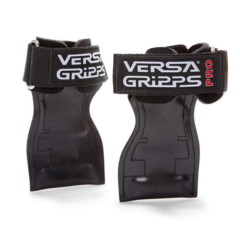 Versa Gripps PRO パワーグリップ 筋力トレーニング・リストラップ made in the USA (Black/黒, SM:15.6-18.0cm)|櫻花舎店
